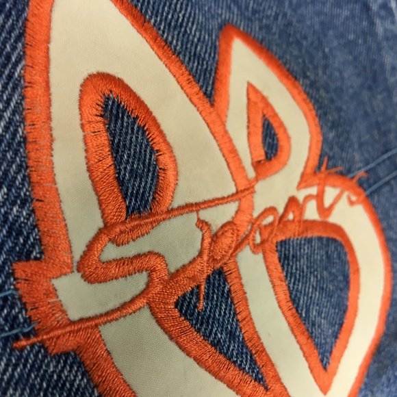 Vintage Fubu Jeans 38 Men Y2K 90s Hip Hop Embroidered Logo Baggy Carpenter Loose - Picture 11 of 15